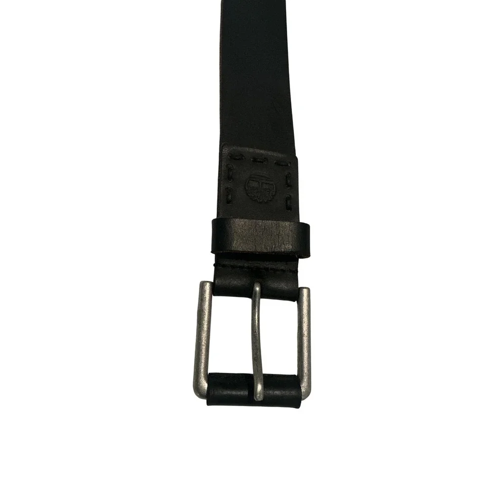 Timberland Leather Belt Mens 36 Dark Brown Rugged Casual‎